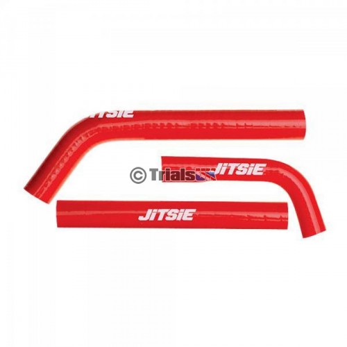 Jitsie GasGas Red Radiator Hoses - TXT Pro/Raga - 2002 - 2013