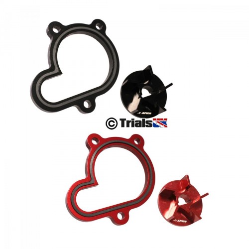 Apico Beta Evo 2T Trials Water Pump Impeller Upgrade Kit - Black or Red