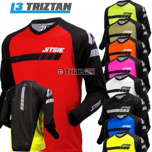 Jitsie L3 TRIZTAN Trials Riding Shirt - In 9 Colours