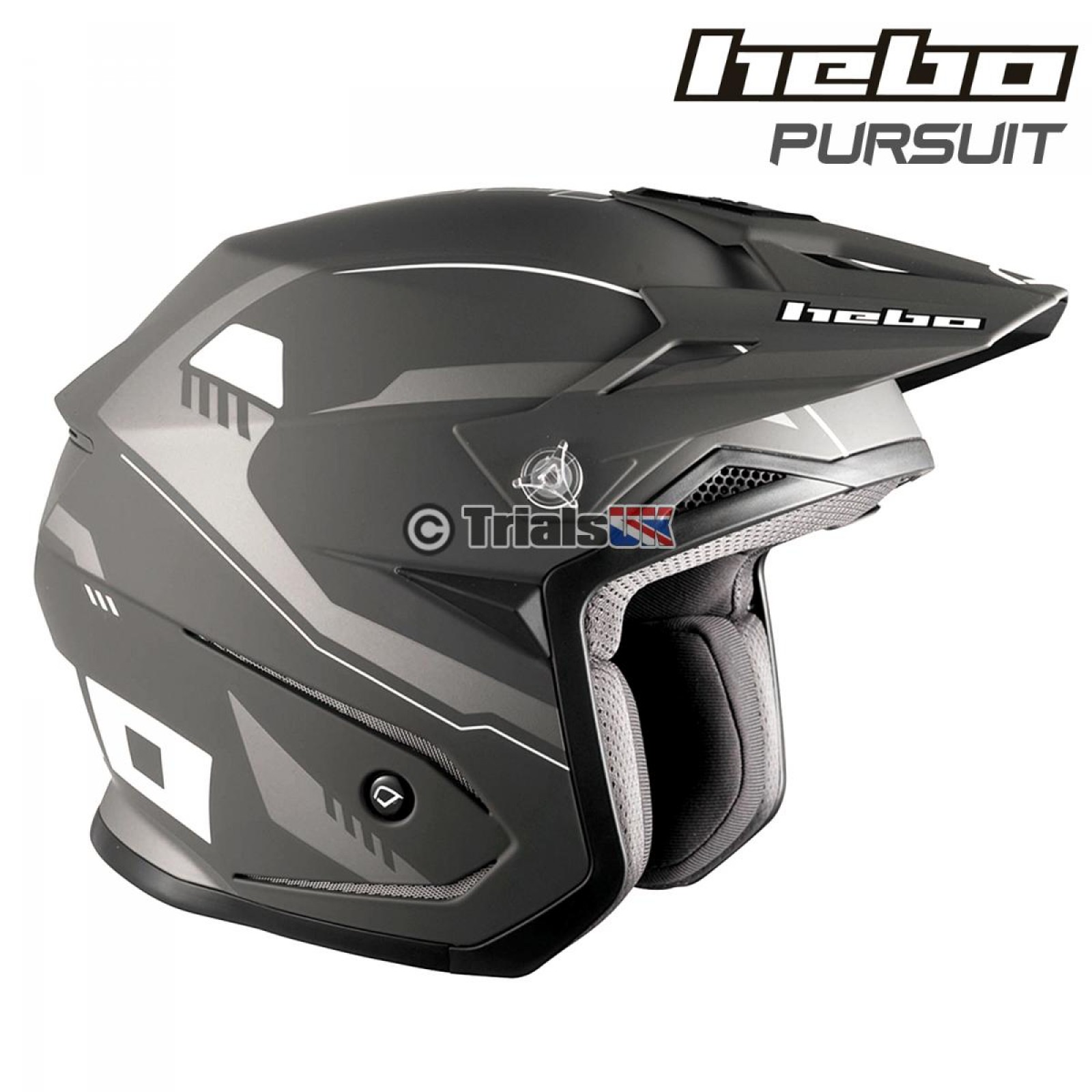 Hebo Zone 5 PURSUIT Trials Helmet With Visor
