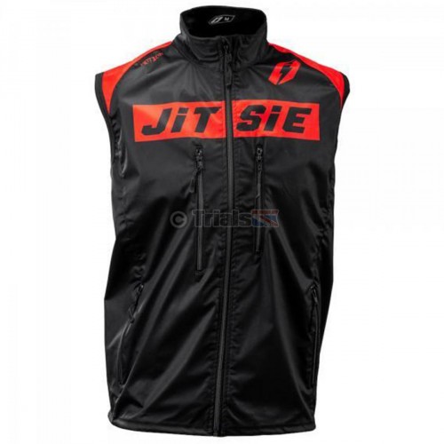 Jitsie MOTION CORE CAMO Gilet in Red