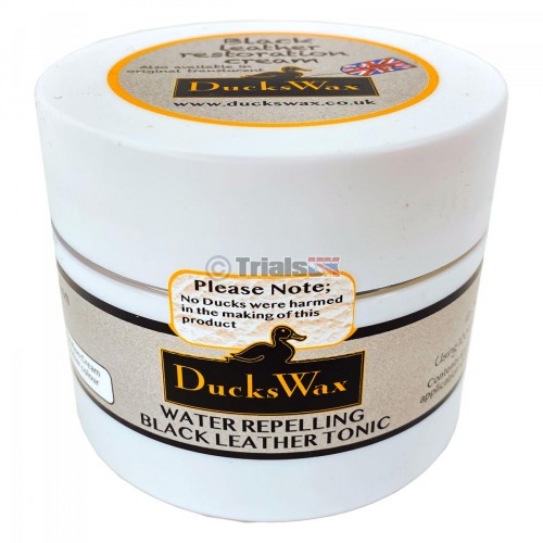 NEW Improved Black Ducks Wax Water Repelling Cream Polish 100ml for Leather Clothing Wood Boots Shoes Saddles