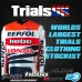 Domino Dual Compound Pro Trials Grips - Open Ended - In 4 Colours