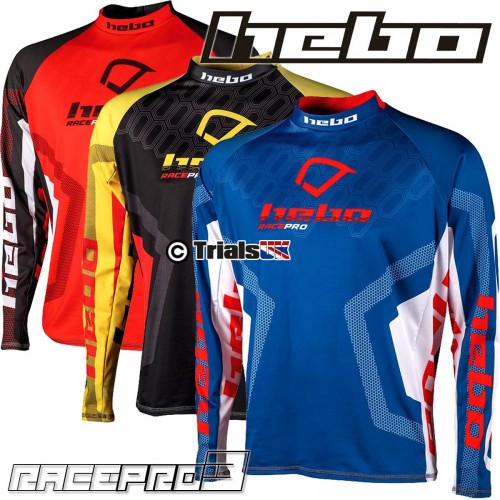 Hebo RACE PRO III Trials Riding Shirt - In 3 Colour Designs