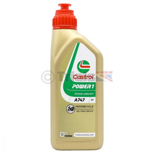 Castrol A747 Power1 2T Premix Oil - 1 Litre