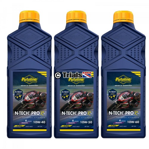 Putoline N-Tech R-Plus Engine Oil - 10W40/10W50/10W60 - 1 Litre