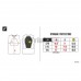 Jitsie Adult RHEON Dynamik Chest Back Kidney Protector CE MARKED