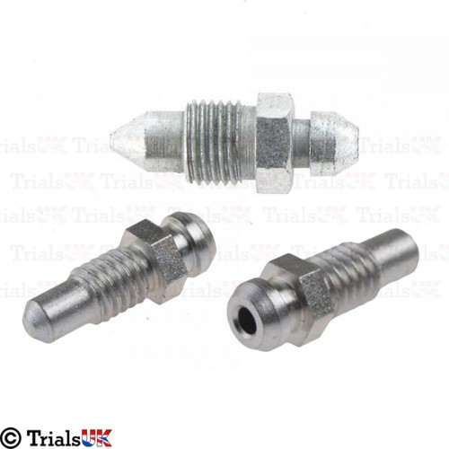 AJP/Braktec/Grimeca Brake Caliper Bleed Screw - Front or Rear - M6/M8/M10