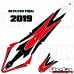 Jitsie Beta Evo FRONT and REAR Mudguard Stickers