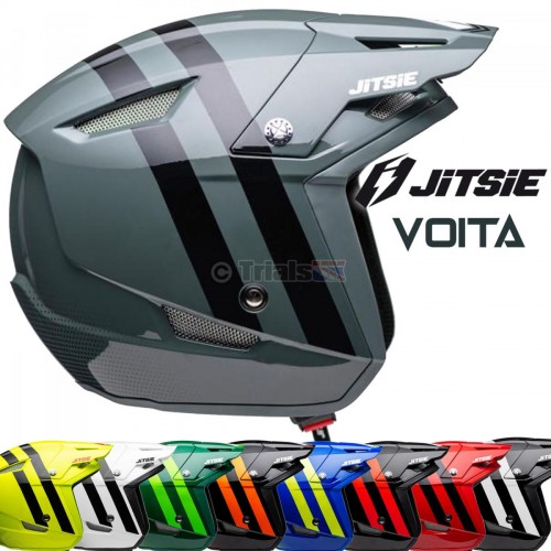 Jitsie HT1 VOITA Trials Riding Helmet