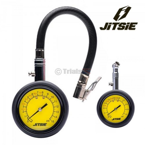 Jitsie Pressure Gauge -  Analog 15 and 30 PSI