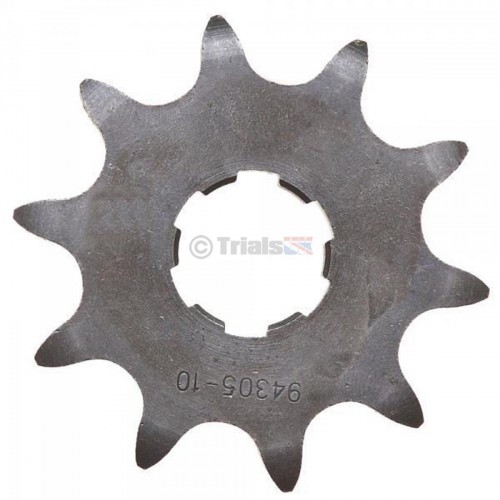 GasGas 10T Front Sprocket - GT/JT/JTR/JTX/TX Contact/Edition 1991 - 2002