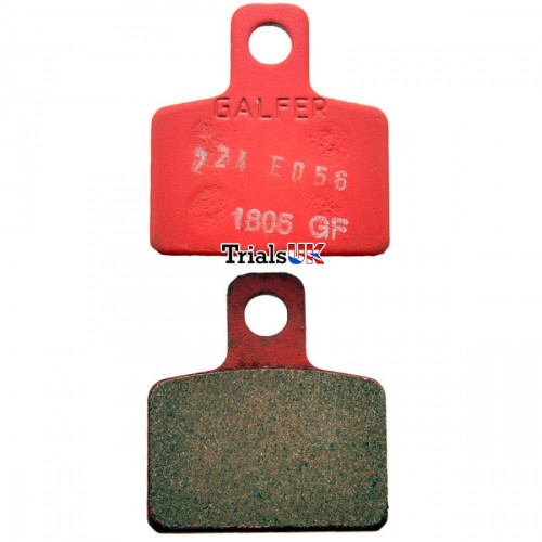 Galfer FD224 Premium Racing Rear Brake Pads Trials GasGas Sherco Montesa TRS Vertigo Scorpa