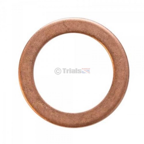 Copper Banjo Washer - M10