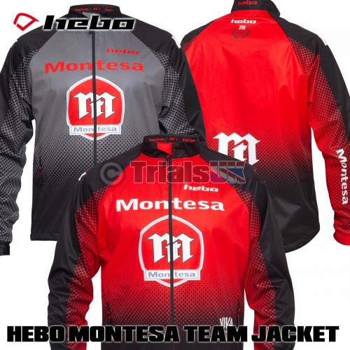 Hebo Montesa Classic PRO Lightweight Riding Jacket - In Grey or Red