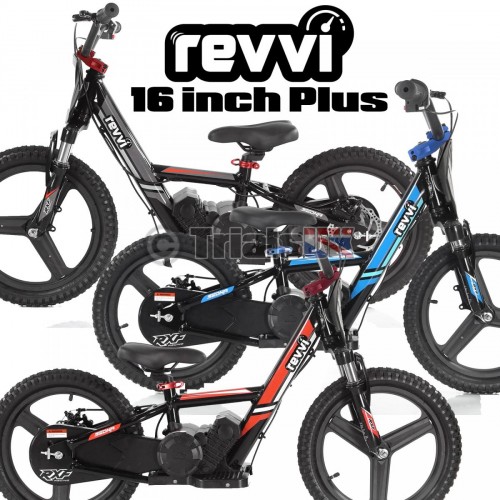 REVVI 16 Inch PLUS Electric Balance Bike 24V Lithium Battery Powered Offroad Bike