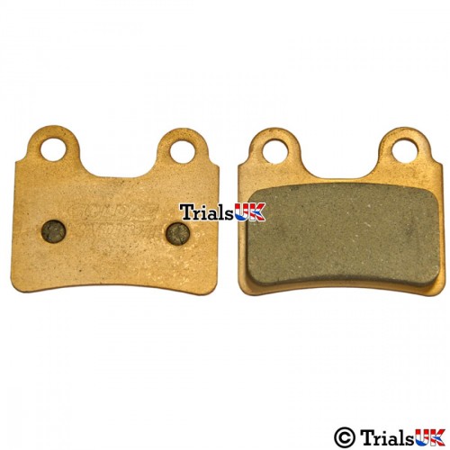 Apico 168 Goldfren Trials Bike Front Brake Pads - Beta GasGas Sherco Montesa TRS Scorpa