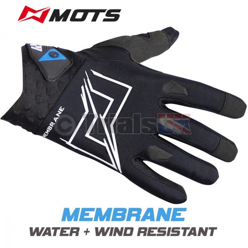 NEW MOTS Membrane Wind Water Resistant Trials Gloves