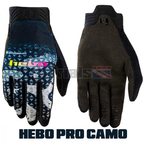 Hebo PRO CAMO Trials Riding Gloves