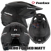 Hebo ZONE RACE FORGED MATT Trials Helmet