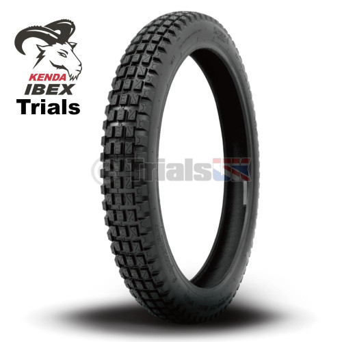 Kenda IBEX Tubed Front Trials Tyre - 21-80/100