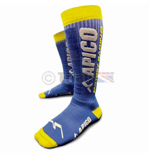 Apico Racing Trials Riding Socks - Adult - UK 6-12