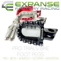 Expanse Pro Trials Wide Foot Pegs High Grip