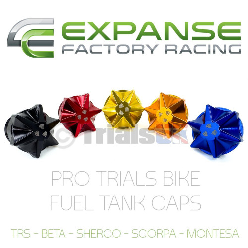 Expanse Trials Fuel Tank Cap With Anti Leak Valve - UK Made