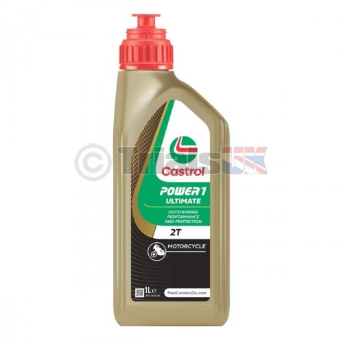 Castrol Power1 ULTIMATE 2T Premix/Injector Oil - 1 Litre