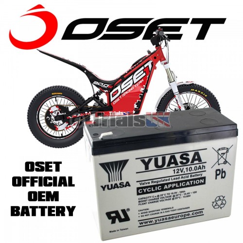 OSET Electric Bike Genuine Yuasa Original Single Battery Long Lasting Official Battery