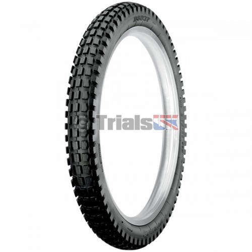 Dunlop D803 GP Tubed Front Trials Tyre - 21/275