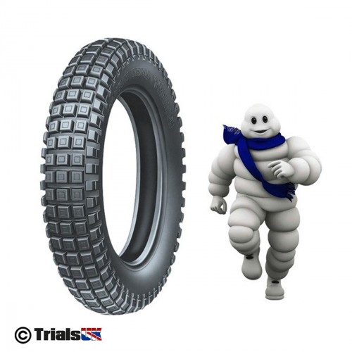 Michelin X-LIGHT Tubeless Rear Trials Tyre - 18/400