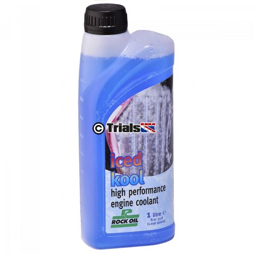 Rock Oil ICED KOOL High Performance Engine Coolant - 1LTR