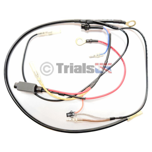 Oset 48V Negative Wiring Harness - 20E/20R/20R MKII - 2015 - 2023 - Lead Acid Battery Models Only
