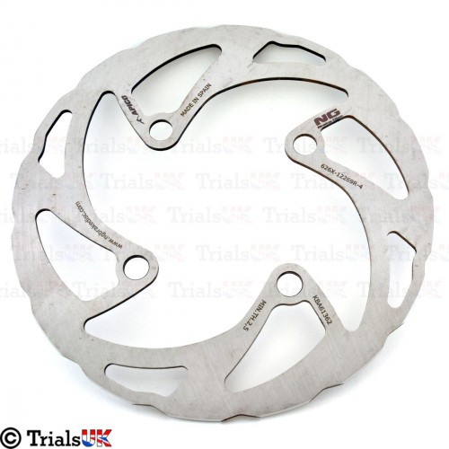 NG RACING WAVY Front Brake Disc - Beta Evo 2T/Evo 4T/Evo Senior/Rev3/Rev4