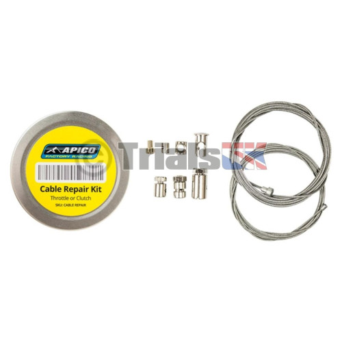 Apico Universal Clutch/Throttle Cable Repair Kit 