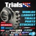 Dunlop D803 GP Tubeless Rear Trials Tyre - 18/400