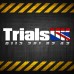Trials UK Competition Trials Number Board - Available In 7 Colours