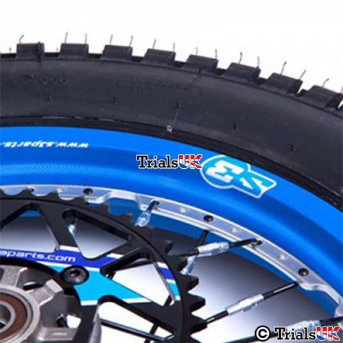 S3 Full Cover Wheel Rim Sticker/Decal/Graphics Kit - In 6 Colourways