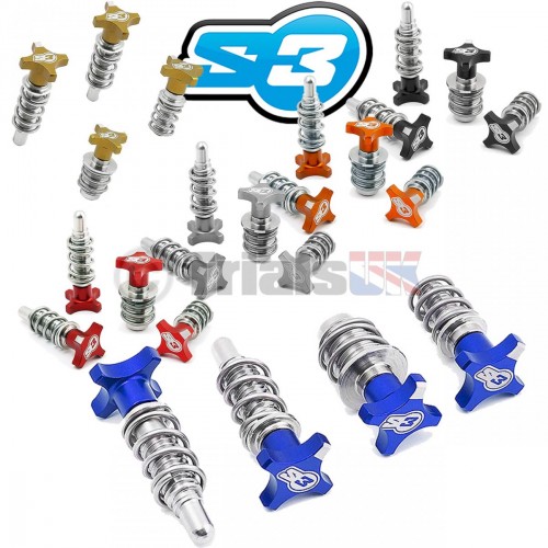 S3 AJP BRAKTEC Trials Pro Lever Adjuster Kit - Gas Gas TRS Sherco Vertigo Beta Montesa