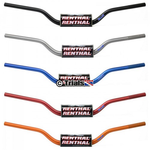 Renthal FatBar Trials Handlebar With Bar Pad - Available in 6 Colours