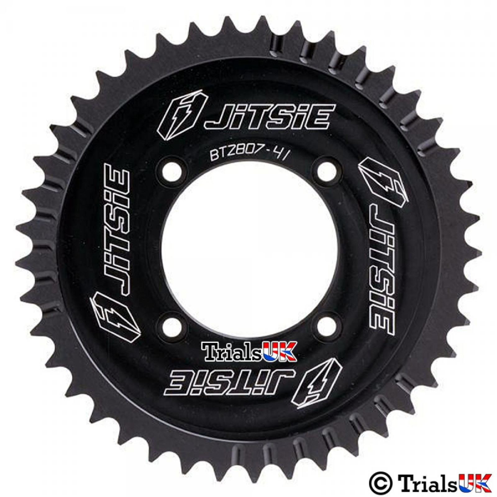 Jitsie Pro Solid Face Rear Sprocket FIM Approved
