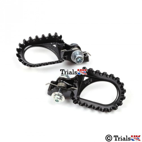 S3 Hardrock Steel Trials Footpegs - Variable Positioning