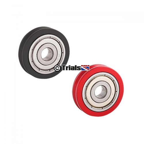 Jitsie Throttle Pulley With Bearing - Red or Black