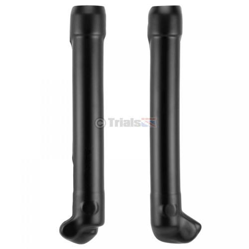 thumbnail image 2 of Carbon Look White Fork Guards For Beta Sherco Scorpa Trials – Factory SJ1244 2 of 5