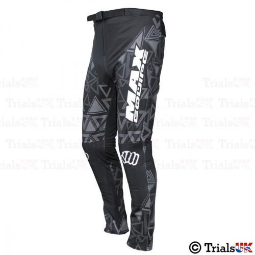 Wulf CLASSIC Max Trials Riding Pant - Black/Grey