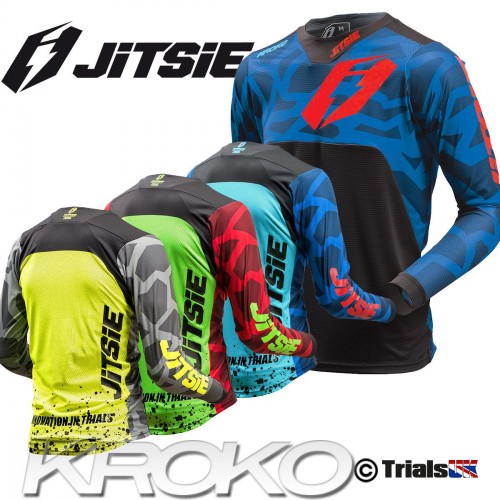 Jitsie T3 KROKO Trials Riding Shirt