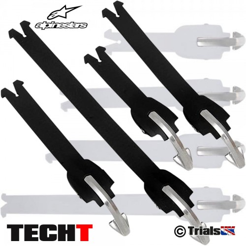 Alpinestars Tech-T Trials Boot Strap Kit - Black or White