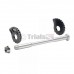 Jitsie Rear Wheel Axle with Anodised Snail Cams - GasGas/Sherco/Montesa/Vertigo/Scorpa Twenty