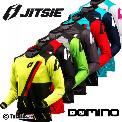 Jitsie Domino Race Fit PRO Riding Shirt - Special Low Price Offer